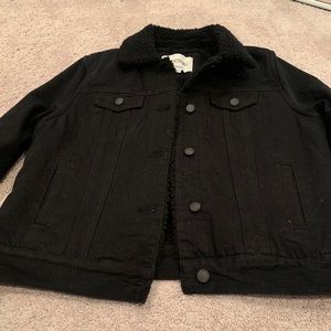 Black jeans jacket